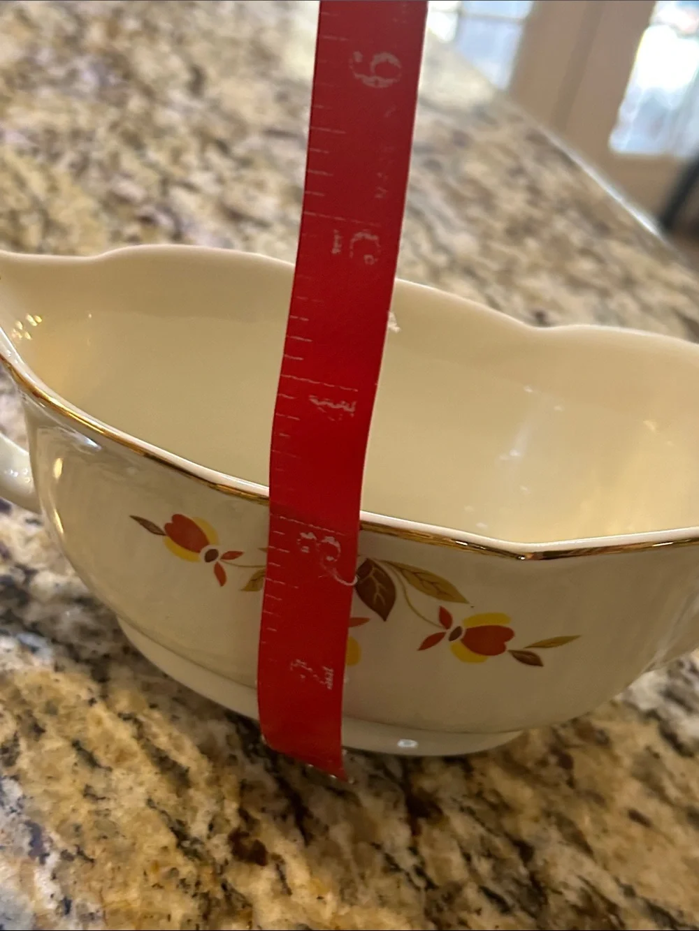 Vintage Hall Jewel Tea Autumn Leaf 